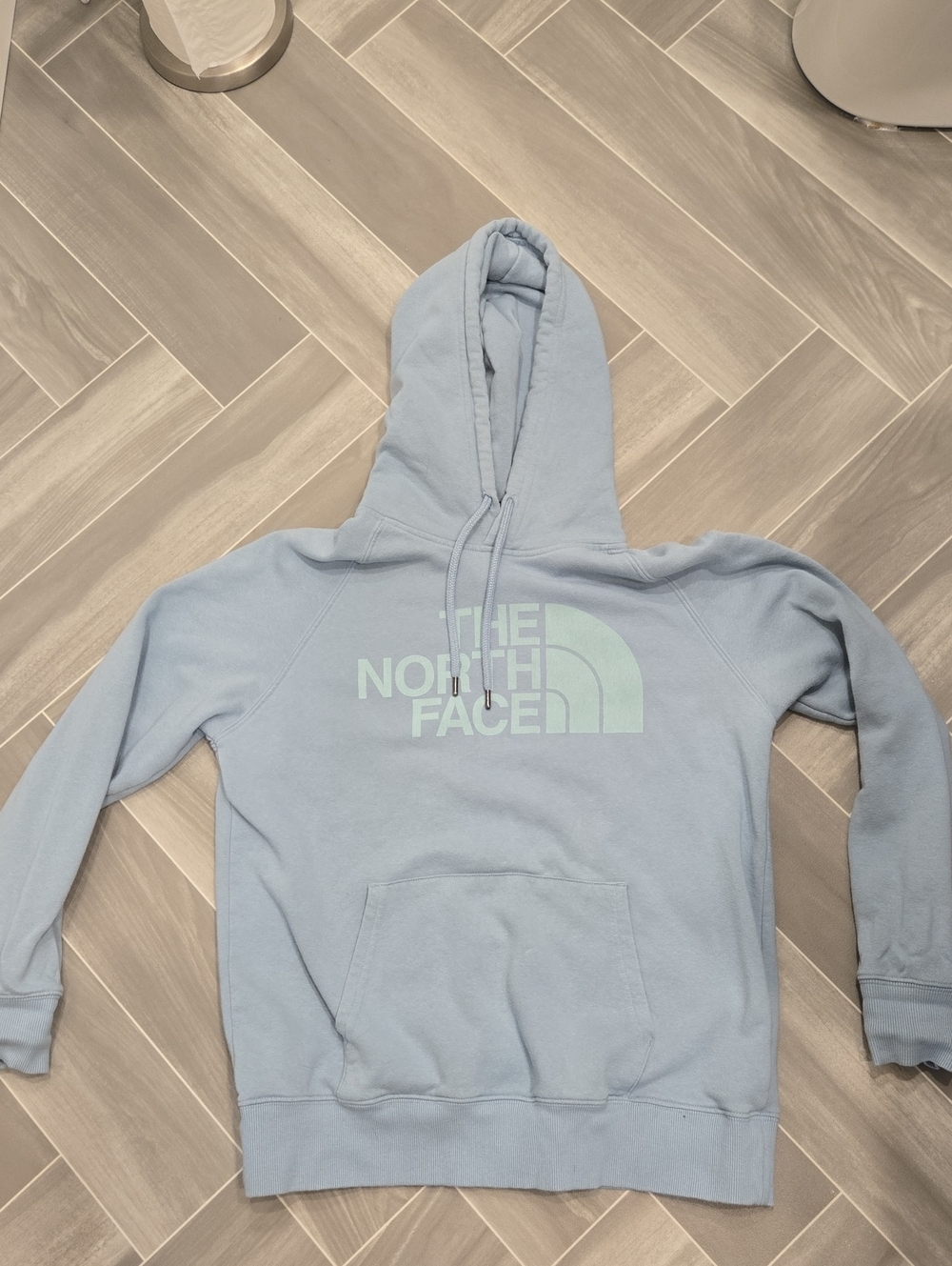 The North Face Pullover Hoodie in Blue Size Medium